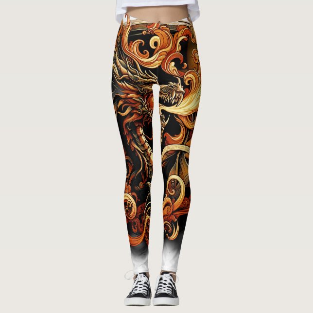 Dragon 1 Leggings (Front)