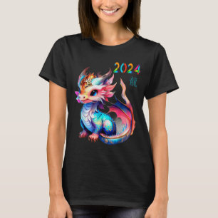 Dragon 2024 Year Of The Dragon Happy Lunar New Yea T-Shirt