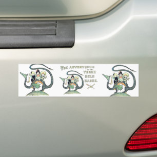 Dragon 3 Bold Babes Bumper Sticker