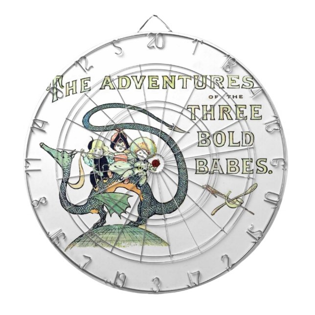 Dragon 3 Bold Babes Dartboard (Front)