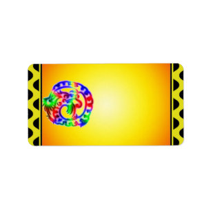 Dragon Address Label