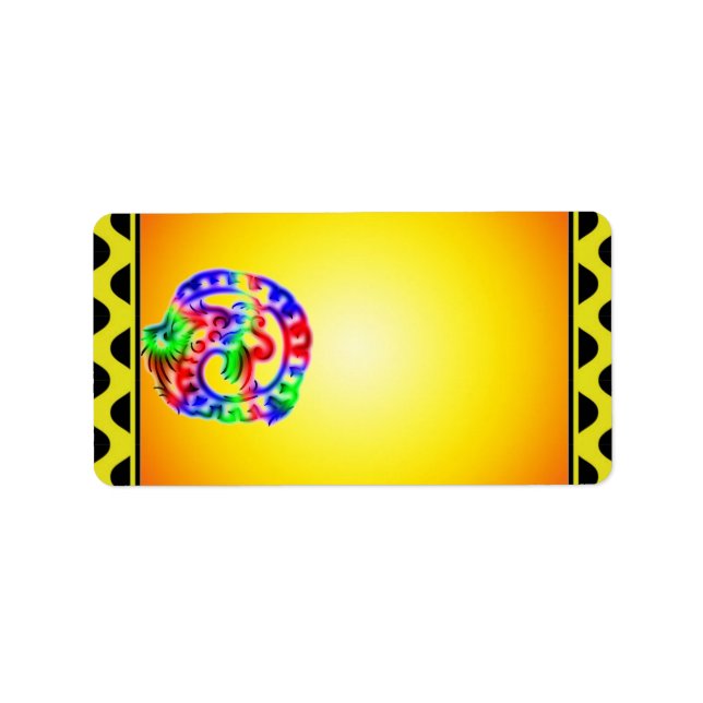 Dragon Address Label (Front)