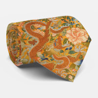 DRAGON AMONG PEONIES,FLOWERS,GREEN LEAVES Floral