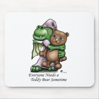 Dragon and Bear Mouse Mat