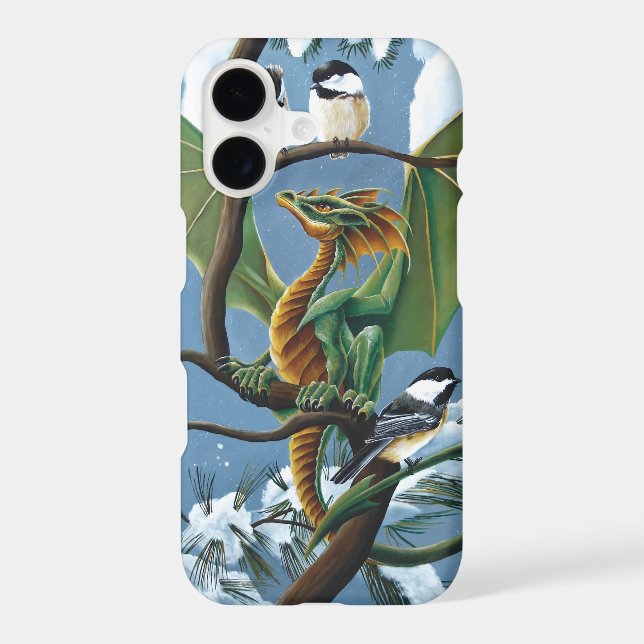 Dragon and Chickadees  (Back)