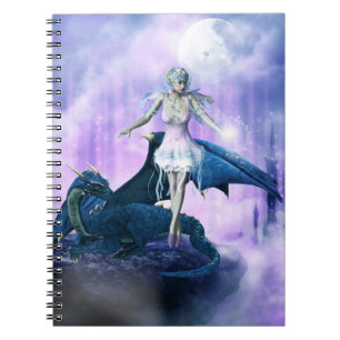 Dragon And Fairy Notebook