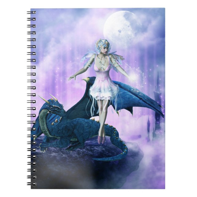 Dragon And Fairy Notebook (Front)
