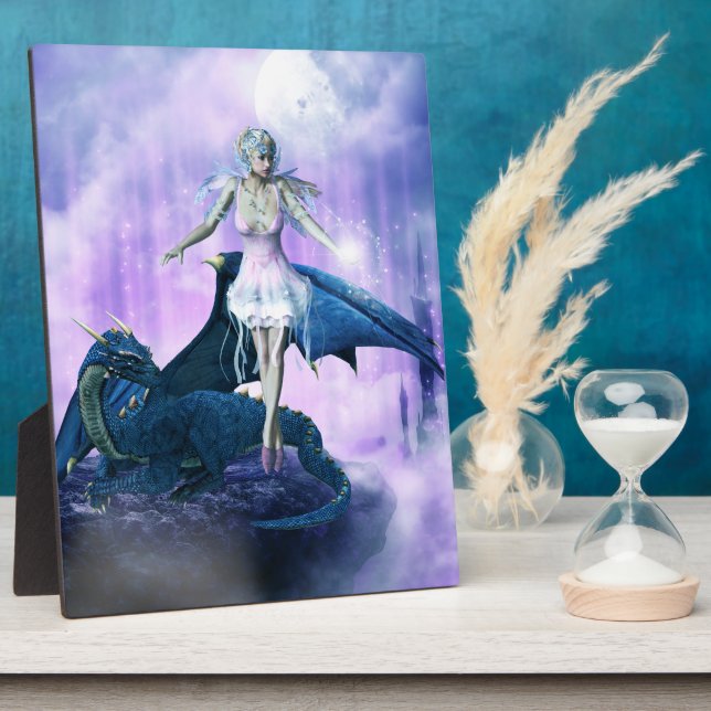 Dragon And Fairy Plaque (Side)