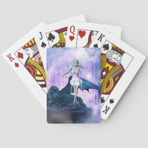 Dragon And Fairy Playing Cards