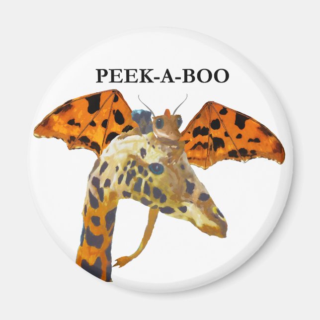 Dragon and Giraffe Magnet (Front)