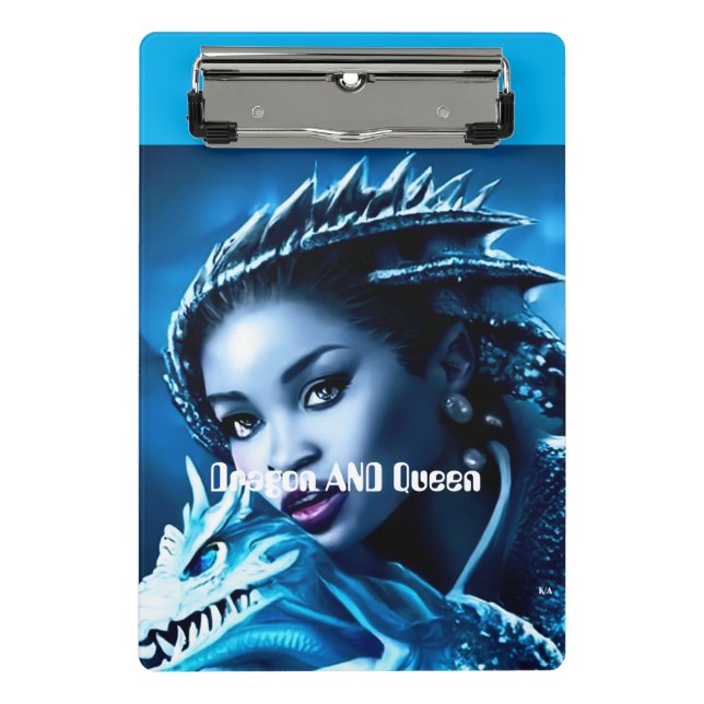 Dragon and His Queen- Mini Clipboard (Front)