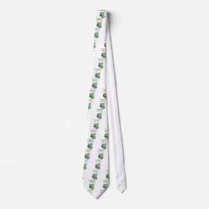 Dragon and His Wrath Shakespeare King Lear Cartoon Tie