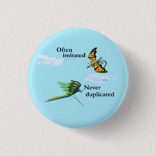 Dragon and Kite 3 Cm Round Badge