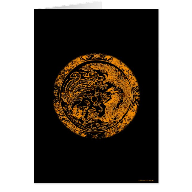 Dragon and Phoenix Card (Front)