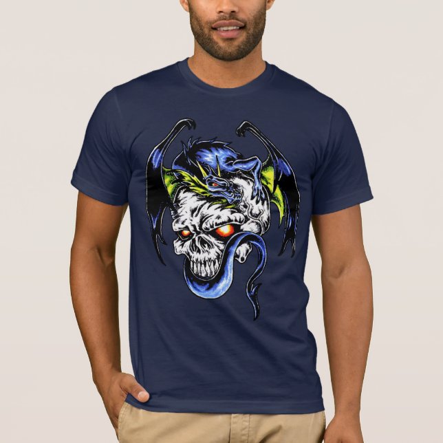 Dragon and Skull T-Shirt (Front)