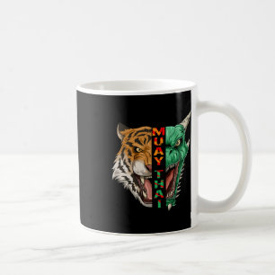 Dragon And Tiger Head - Muay Thai And Kickboxing G Coffee Mug
