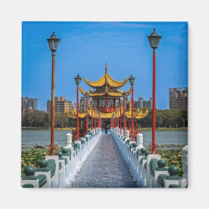 Dragon and Tiger Pagoda Bridge – Kaohsiung Taiwan Magnet
