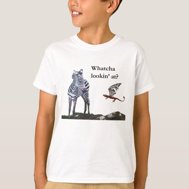 Dragon and Zebra T-Shirt (Front)