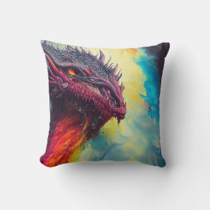 Dragon Animal Discovery Adventure Nature Planet Cushion