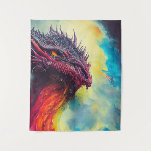 Dragon  Animal Discovery Adventure Nature Planet  Tapestry