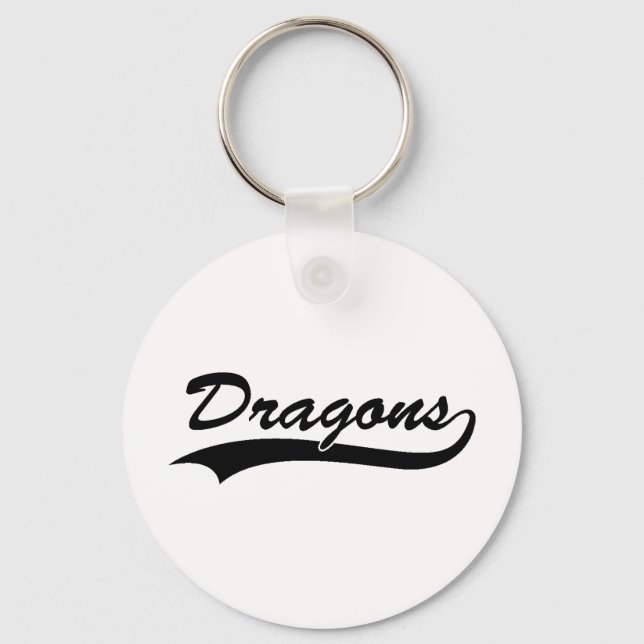 Dragon Art 3 Key Ring (Front)