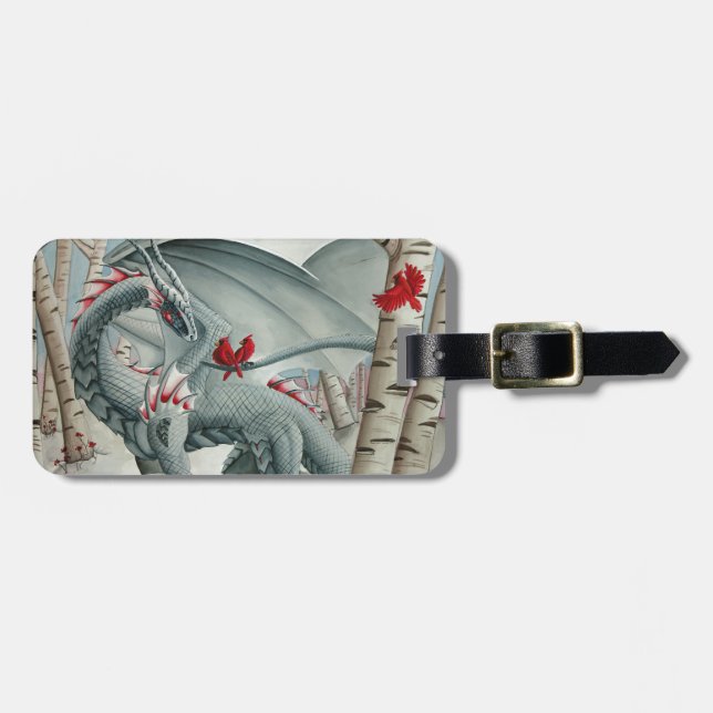 Dragon art - Fantasy Art Luggage Tag (Front Horizontal)