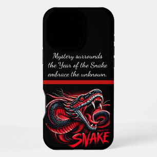 Dragon art for 2025 Chinese New Year iPhone 16 Pro Max Case