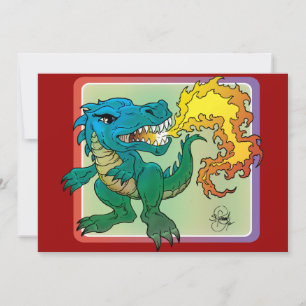 Dragon Art inspired by little t by Scott Rosema