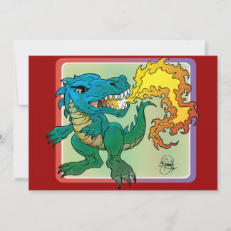 Dragon Art inspired by little t by Scott Rosema