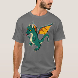 Dragon Art Motif Dragon Lover T-Shirt