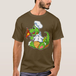 Dragon as Chef with Cooking apron T-Shirt