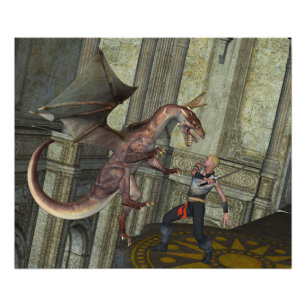 Dragon Attack Photo Print