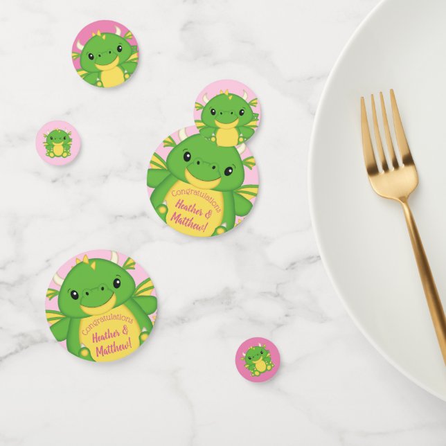 Dragon Baby Shower Confetti (Group)