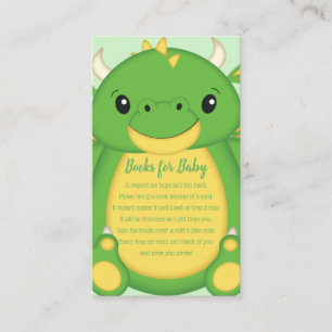 Dragon Baby Shower Enclosure Card