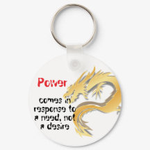 Dragon Ball Keychain - Goku's Iconic Quote