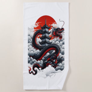Dragon Beach Towel