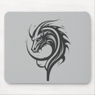 Dragon Beast Creature Fantasy Legend Vector Art Mouse Mat