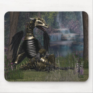 Dragon beauty mouse mat