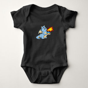 DRAGON BIRTHDAY 1 1st Birthday Boy Cute Dragon Baby Bodysuit