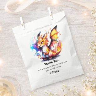 Dragon Birthday Favour Bags