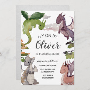 Dragon Birthday Invitation