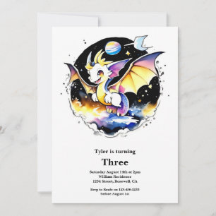 Dragon Birthday Invitation