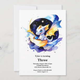 Dragon Birthday Invitation