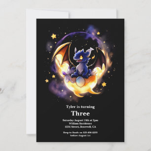 Dragon Birthday Invitation