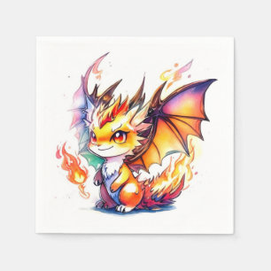 Dragon Birthday Napkin