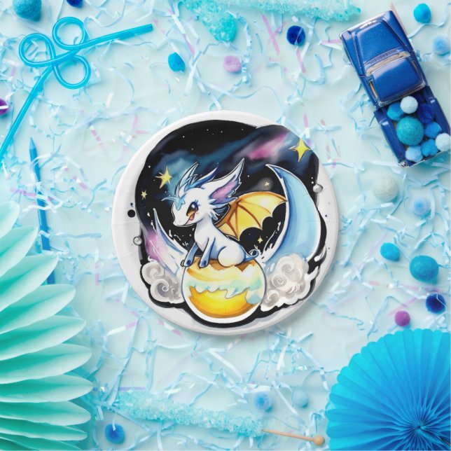Dragon Birthday Paper Plate (Party)