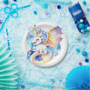 Dragon Birthday Paper Plate