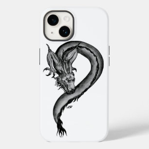 Dragon black and white Design Case-Mate iPhone 14 Case