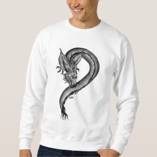 Dragon black and white Design Sweatshirt