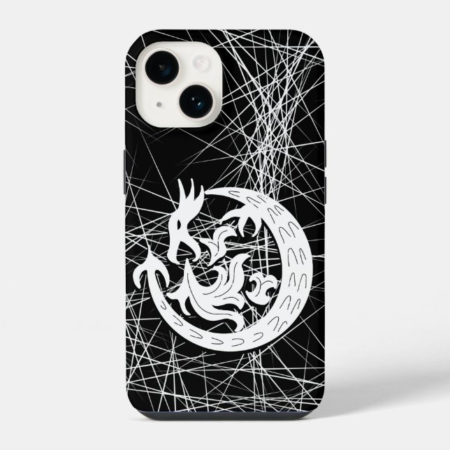 Dragon Blowing Fire  iPhone Case (Back)